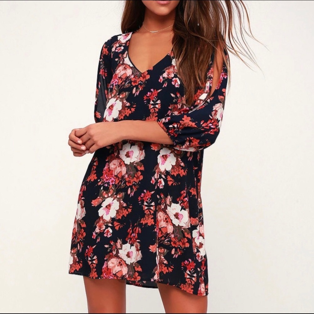 Lulus Floral Dress